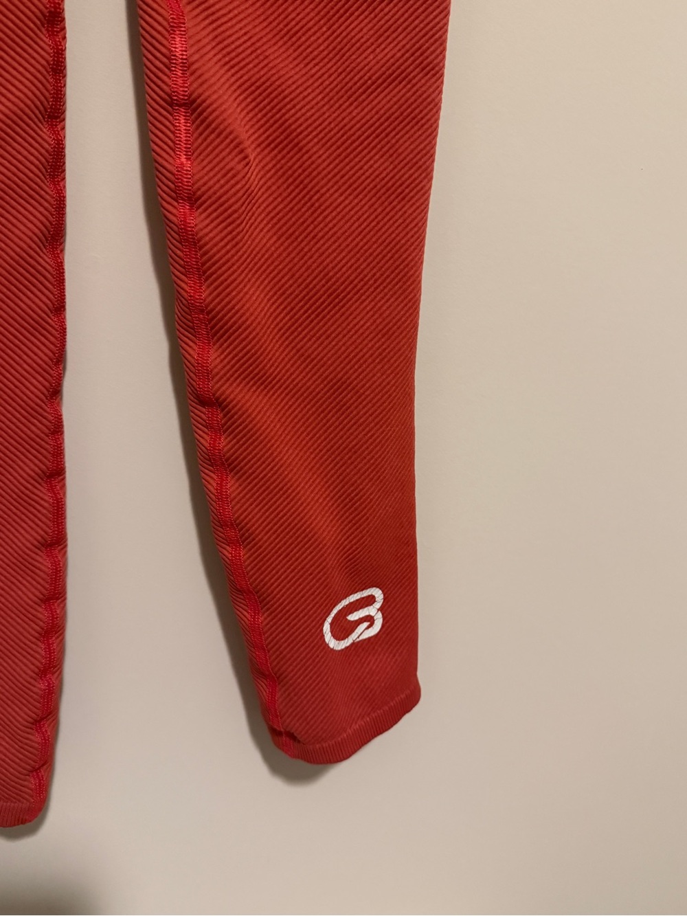 FP Movement by Free People Fiery Red High-Waist Seamless Leggings - Picture 5 of 9